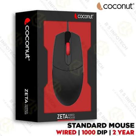COCONUT  ZETA USB WIRED MOUSE 